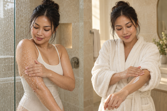 The 2-step body routine that transforms your skin.