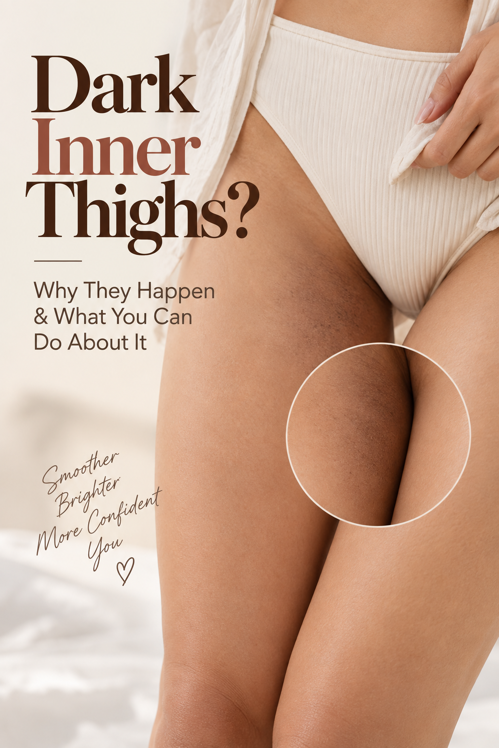 Why Your Inner Thighs Are Darker Than the Rest of Your Skin — And What You Can Actually Do About It