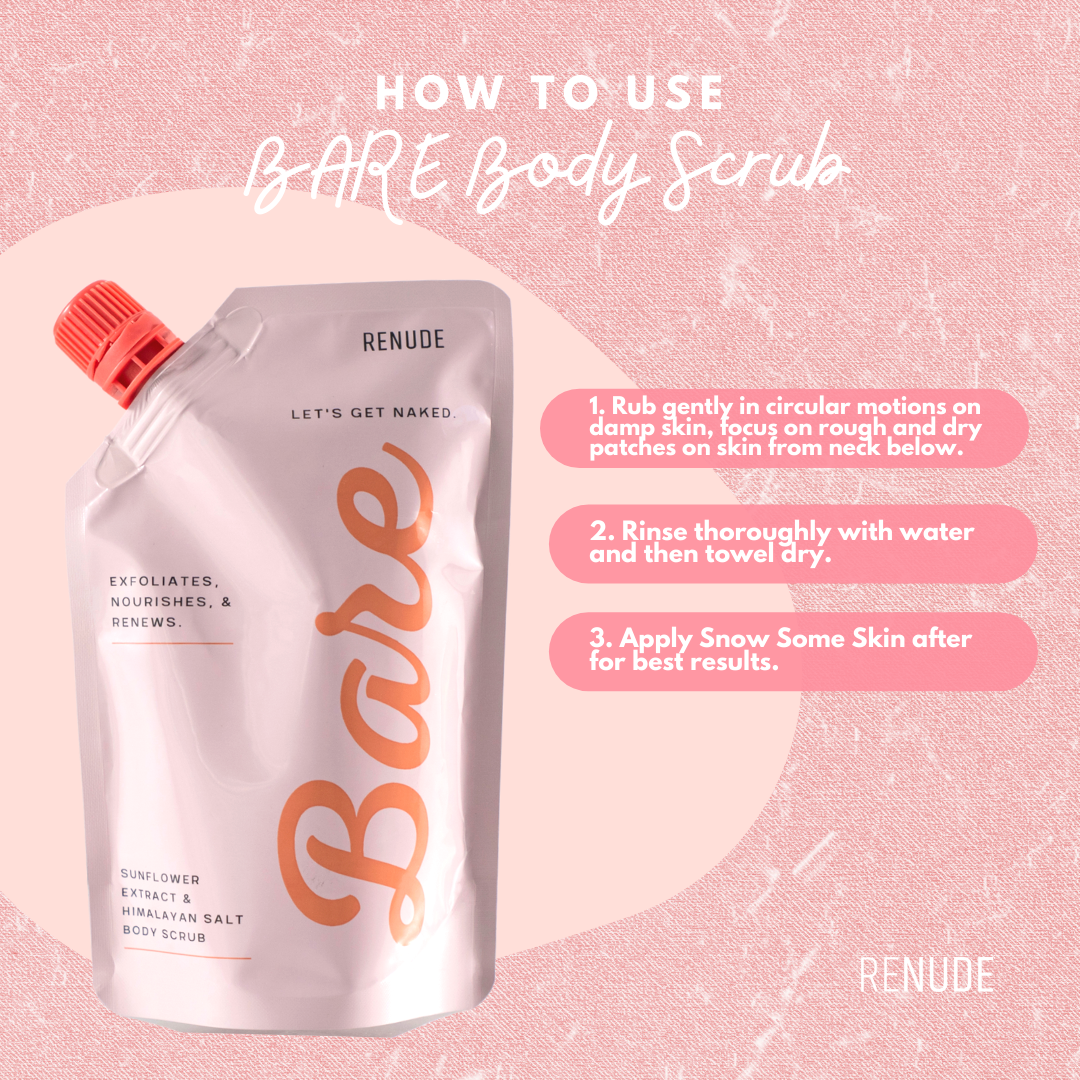 Bare Body Scrub how to